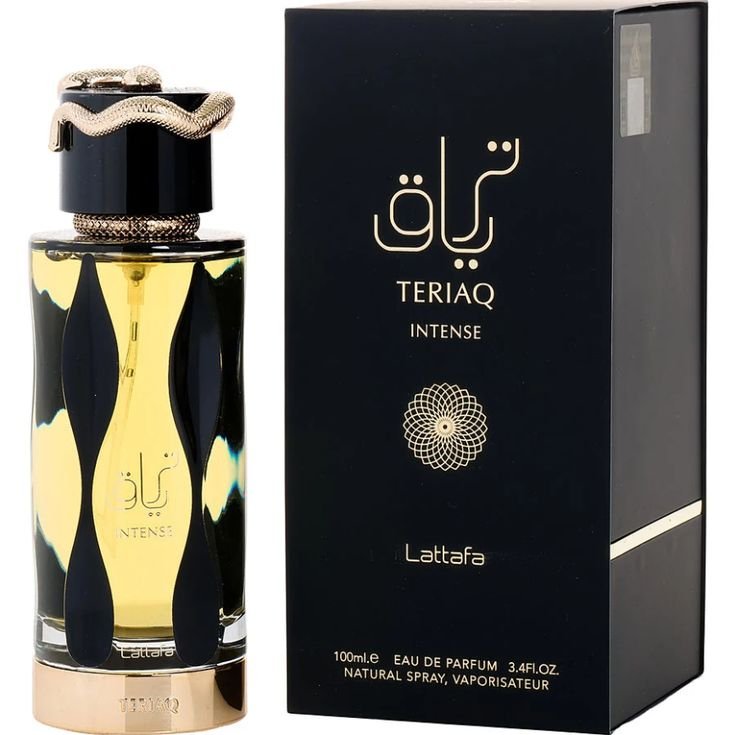 Lattafa Teriaq Intense unisex Eau De Parfum Spray 100ml Spicy Oriental Accord Original Long-Lasting