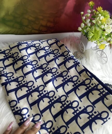 Luxury Printed Silk Scarf