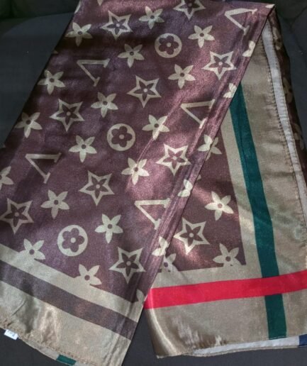 Luxury Printed Silk Scarf